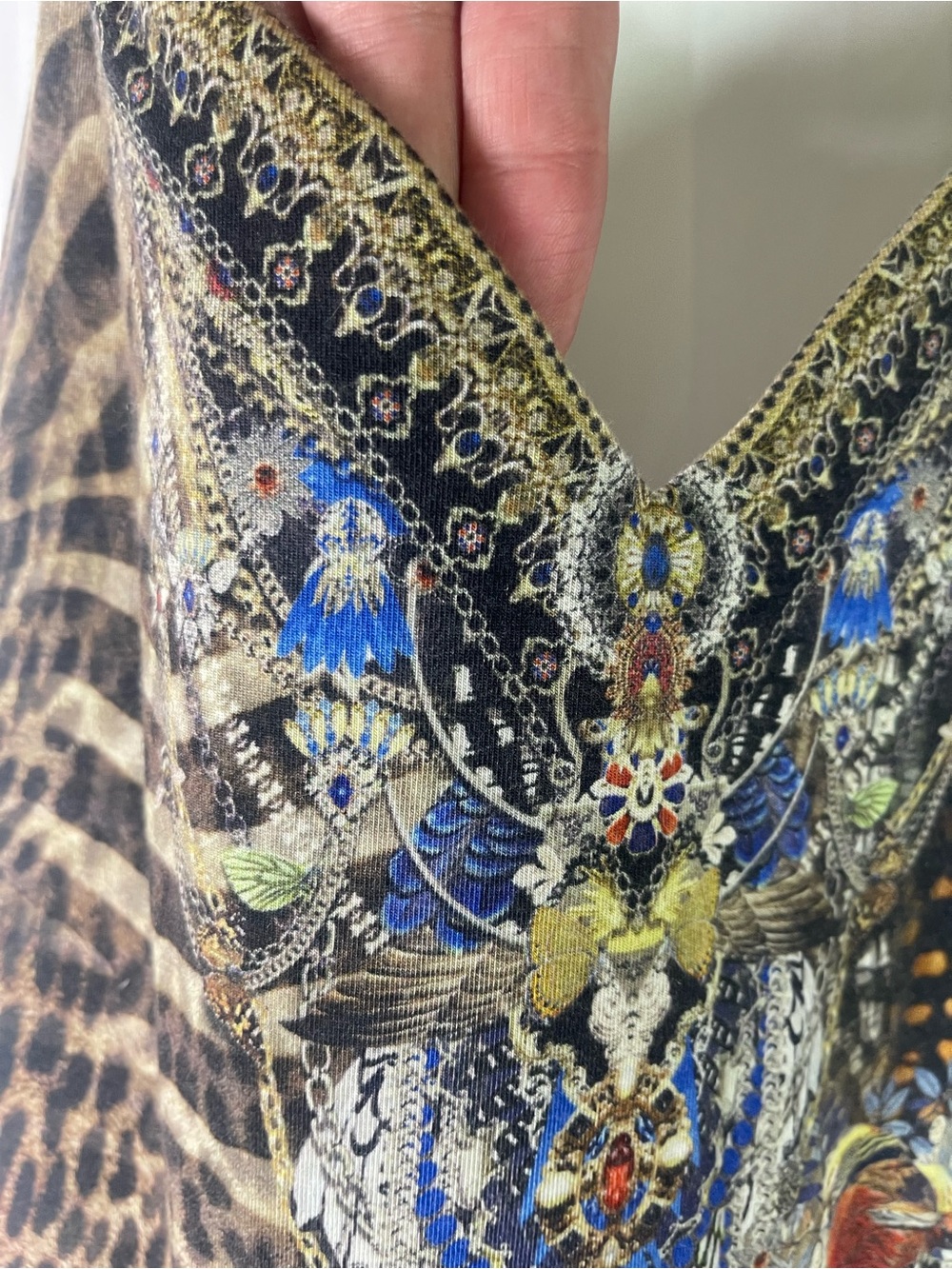 CAMILLA Treasure Chaser Low Back Bodysuit | Size L | Never Worn | Authentic - Picture 5 of 16